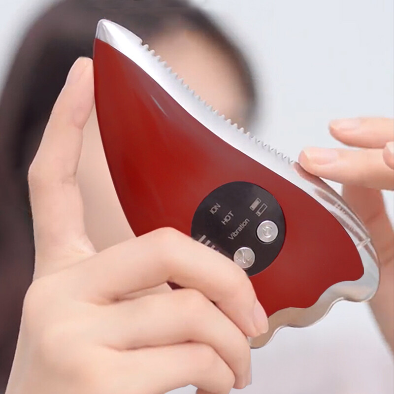 米家小海豚電動(dòng)刮痧儀 微電流+震動(dòng)+溫?zé)幔蛟烊砣蓊仧ㄐ麦w驗(yàn)